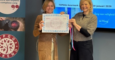 Feestelijke uitreiking TOPGGz-keurmerk aan de Waag