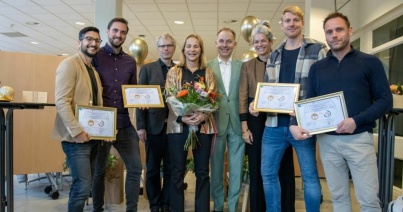 Gouden certificaten van de Milieuthermometer Zorg
