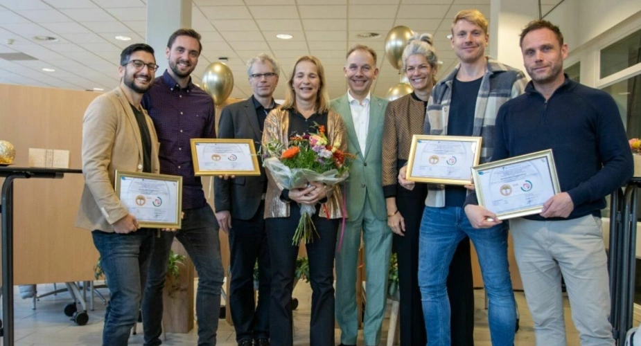 Gouden certificaten van de Milieuthermometer Zorg