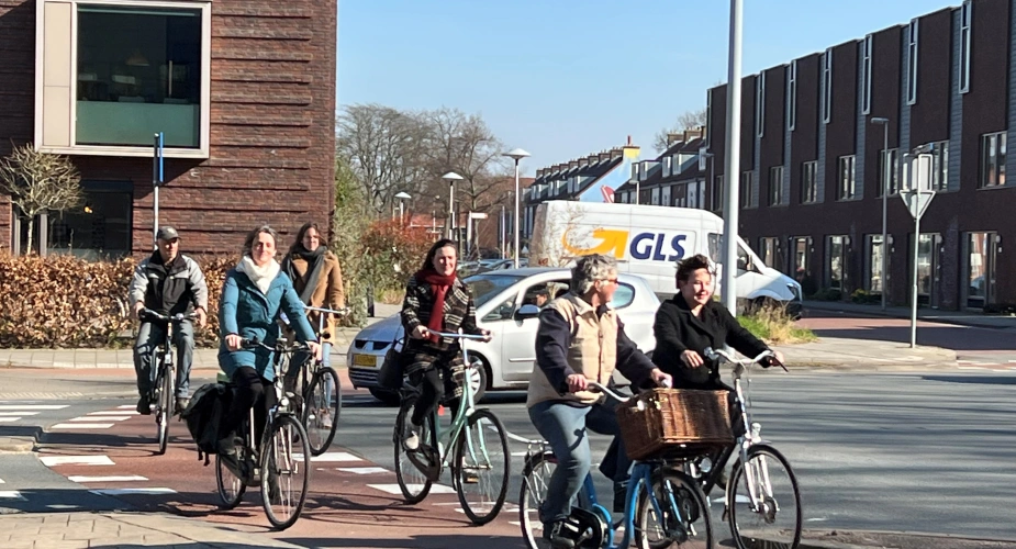 Burgemeester bezoekt Robuust Groen Talmalaan