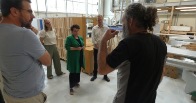 Werkbezoek burgemeester Sharon Dijksma aan Van der Hoeven Kliniek